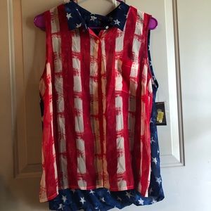 Jessica Simpson American flag shirt 🇺🇸🇺🇸🇺🇸